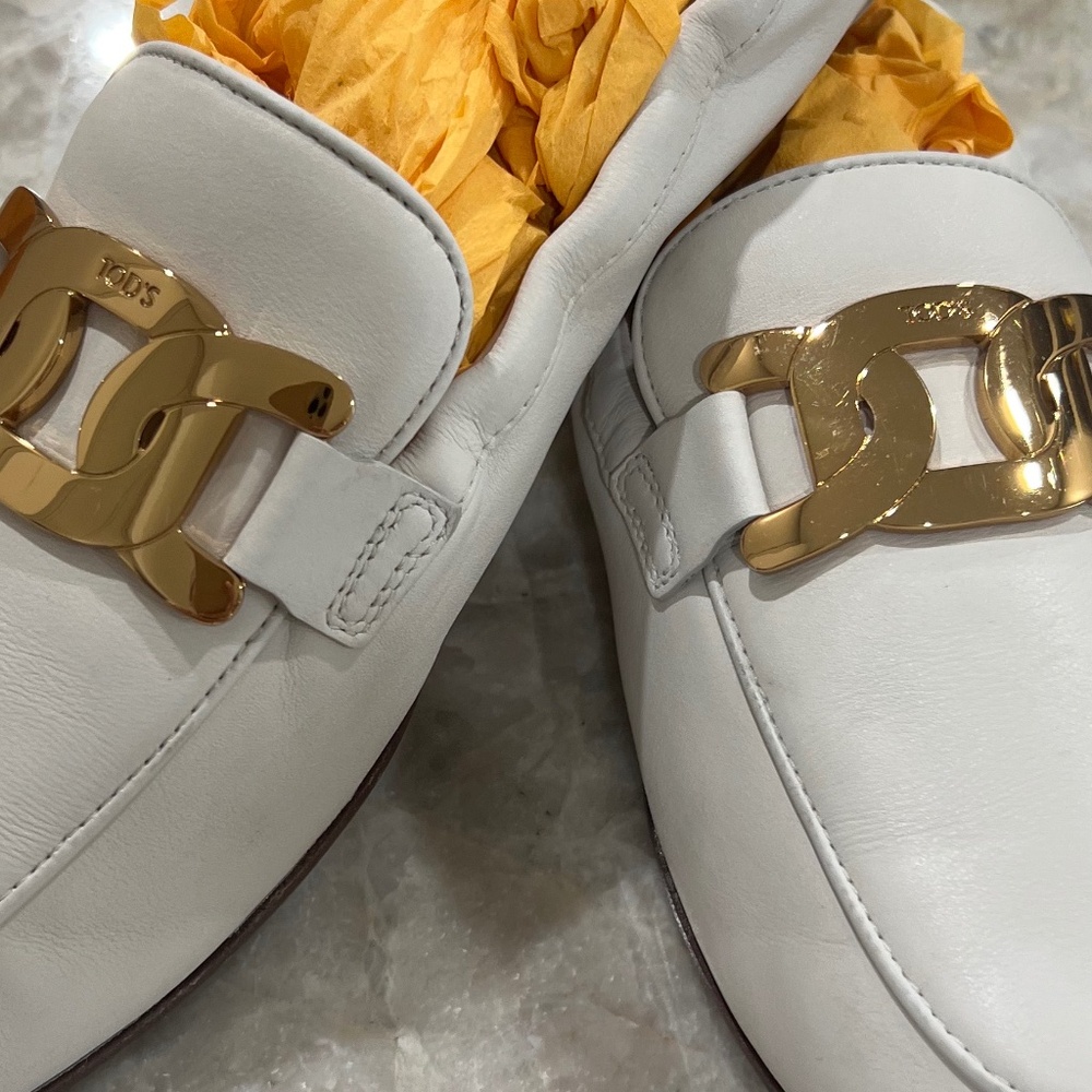 Tod's Kate Calf Leather Loafers - Picture 9 of 16